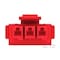 Te Connectivity POWER DBL LOCK PLUG 3P RED 177899-2 - alternate 5